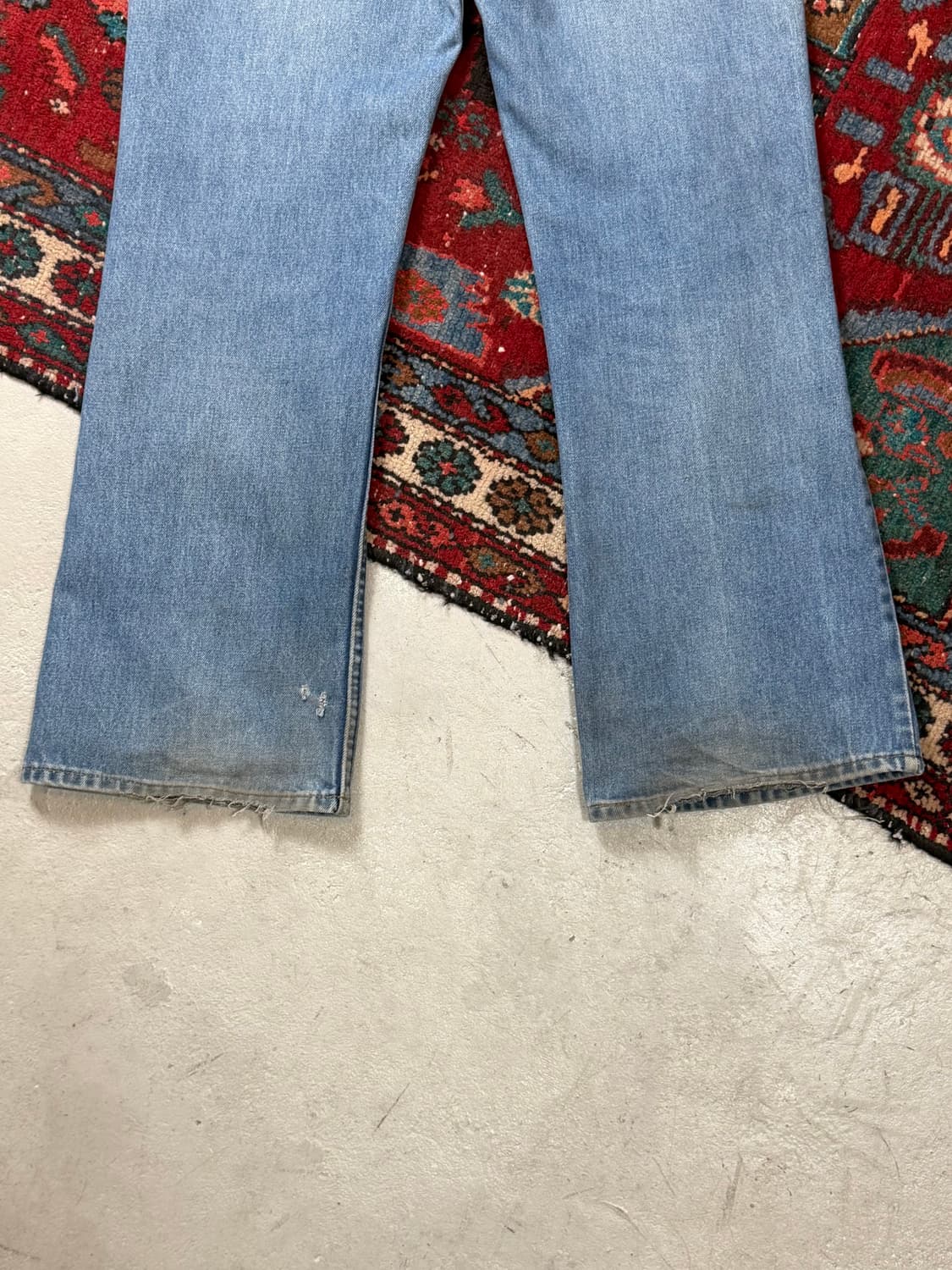 80's USA Made 빈티지 리바이스 646 벨바텀 부츠컷 오렌지탭 상품이미지9