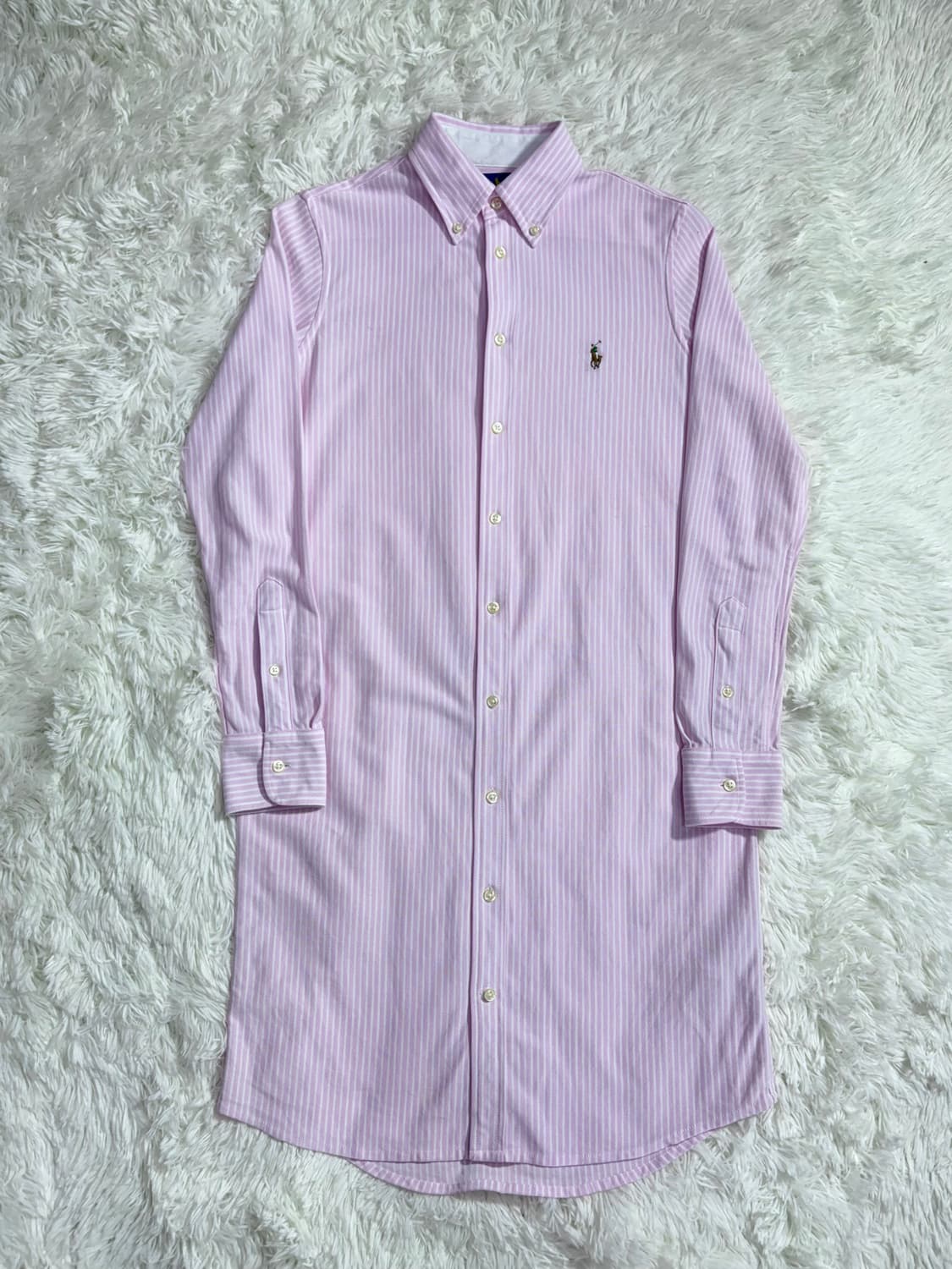 폴로 랄프로렌 핑크 스트라이프 셔츠  상품이미지2