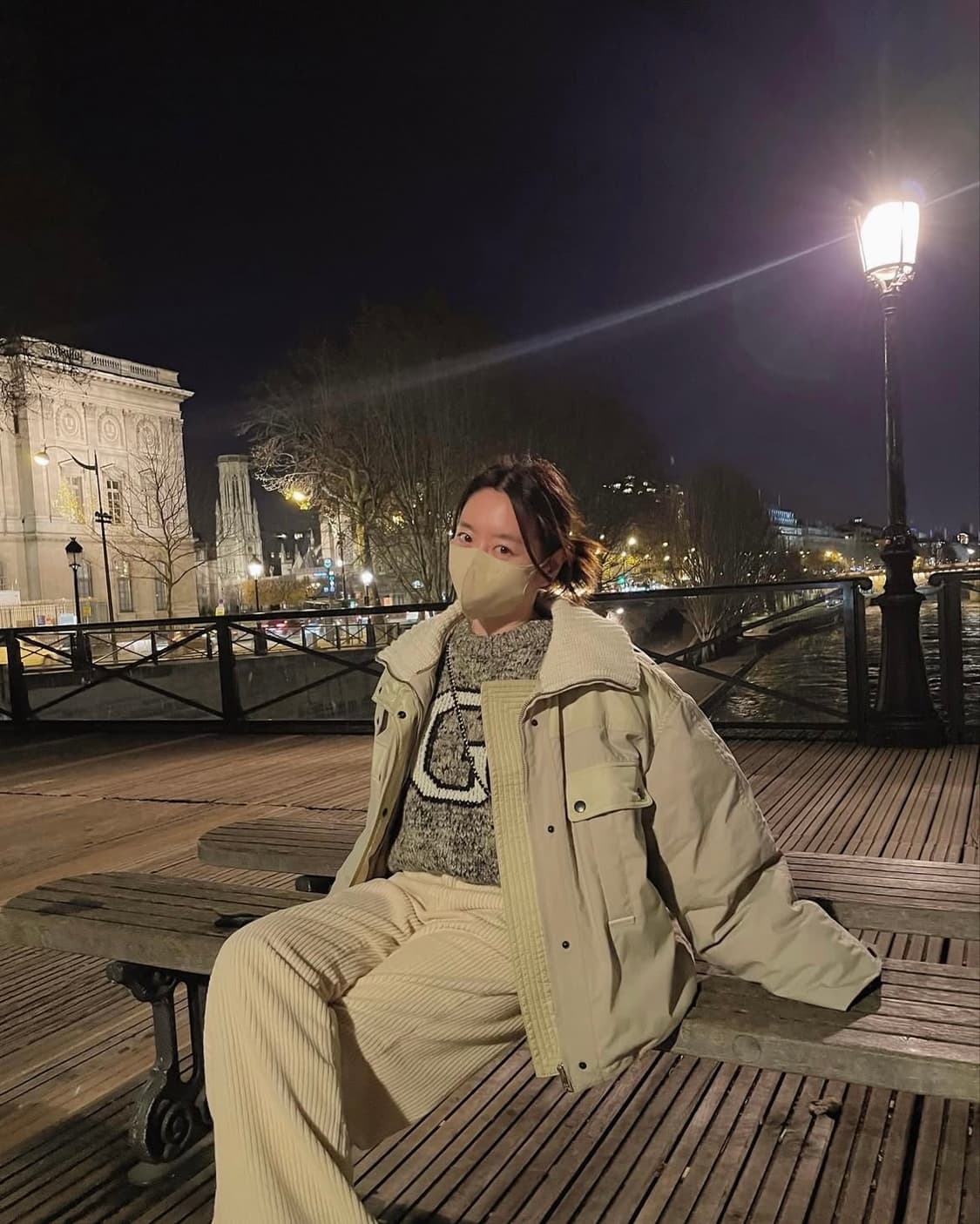 택O) [s] 그로브 코듀로이 DUNE 팬츠 아이보리 상품이미지3