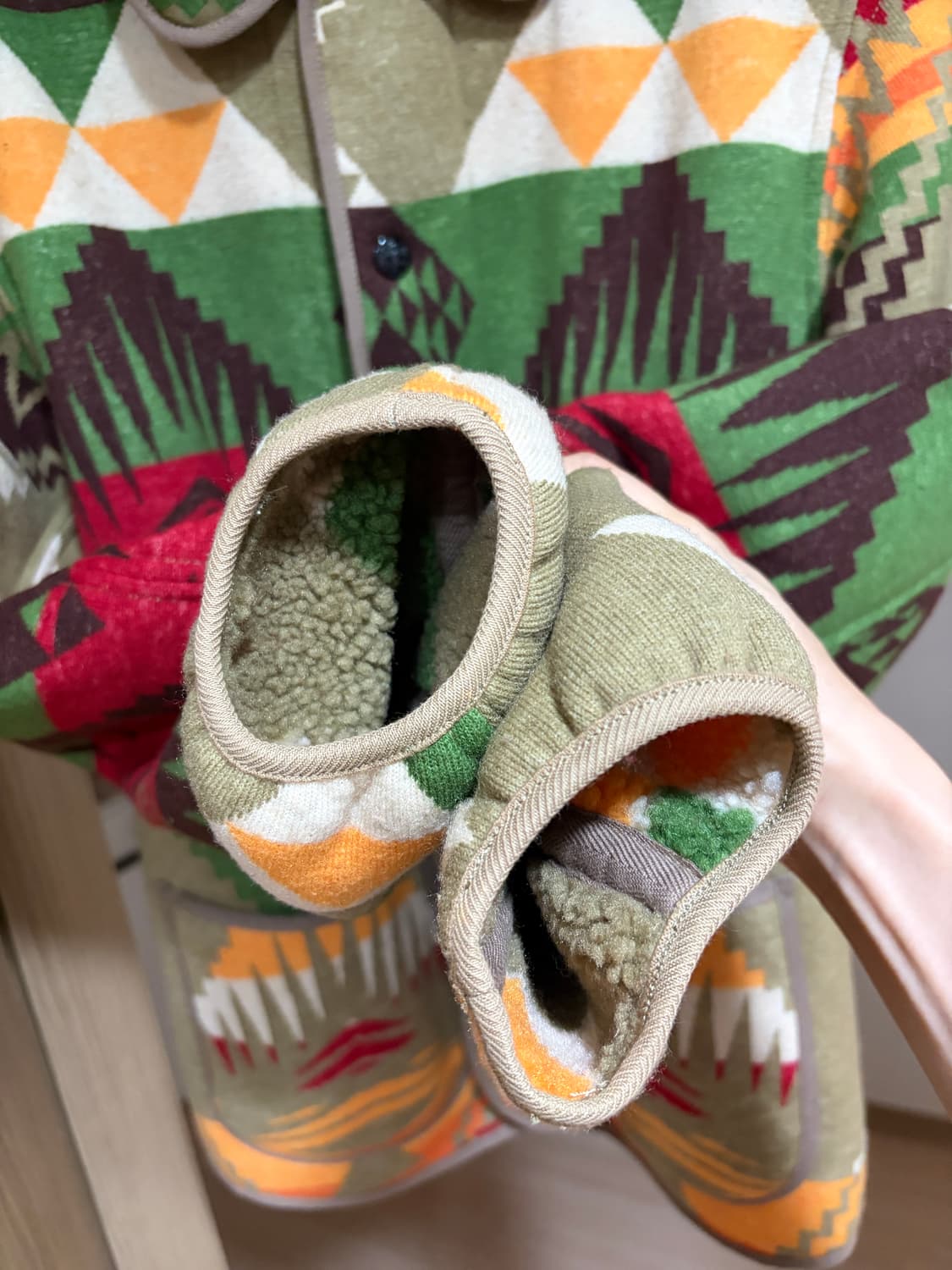 (M) RRL 그래픽 파일 플리스  상품이미지2