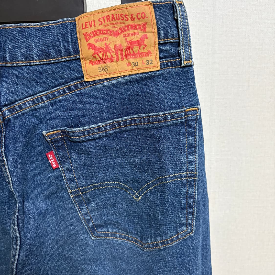 리바이스 505 레귤러 스트레이트 데님 / W30, L32 상품이미지7