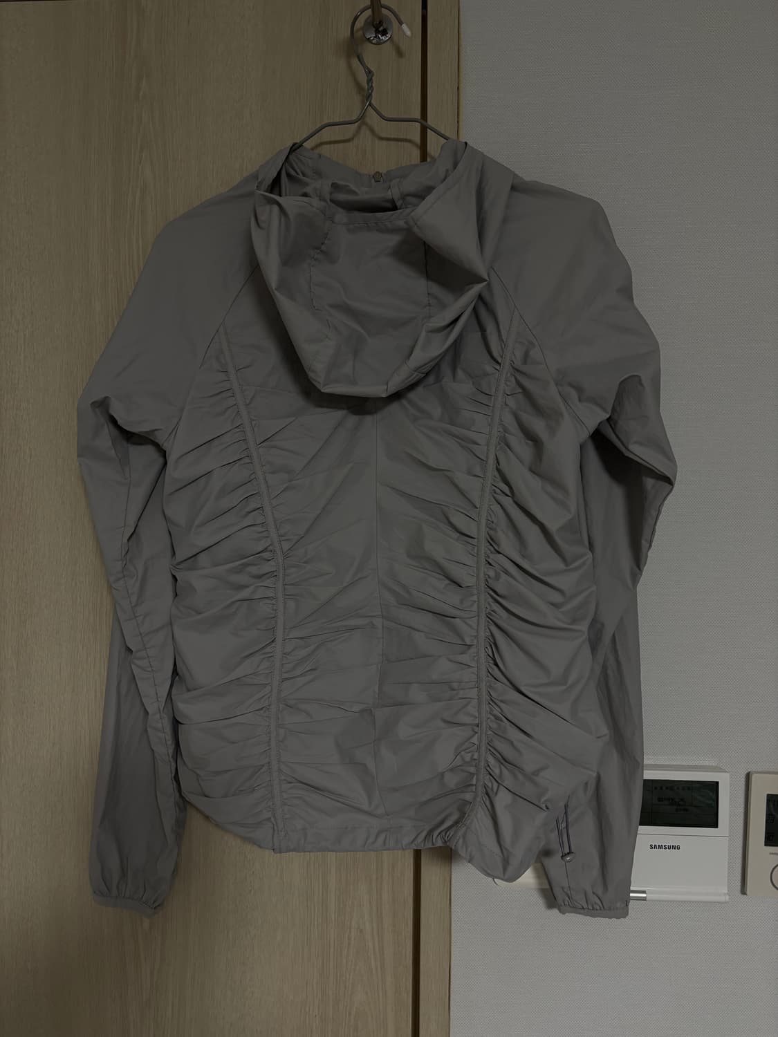 나체 셔링 라이드 집업 그레이 상품이미지3