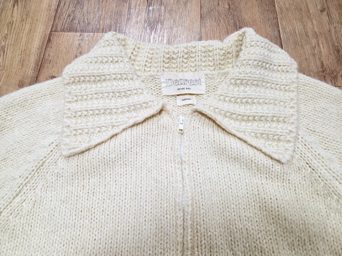 메이비베이비(MAYBEBABY) 디어리스트 길모어 니트가디건 프리사이즈  상품이미지5
