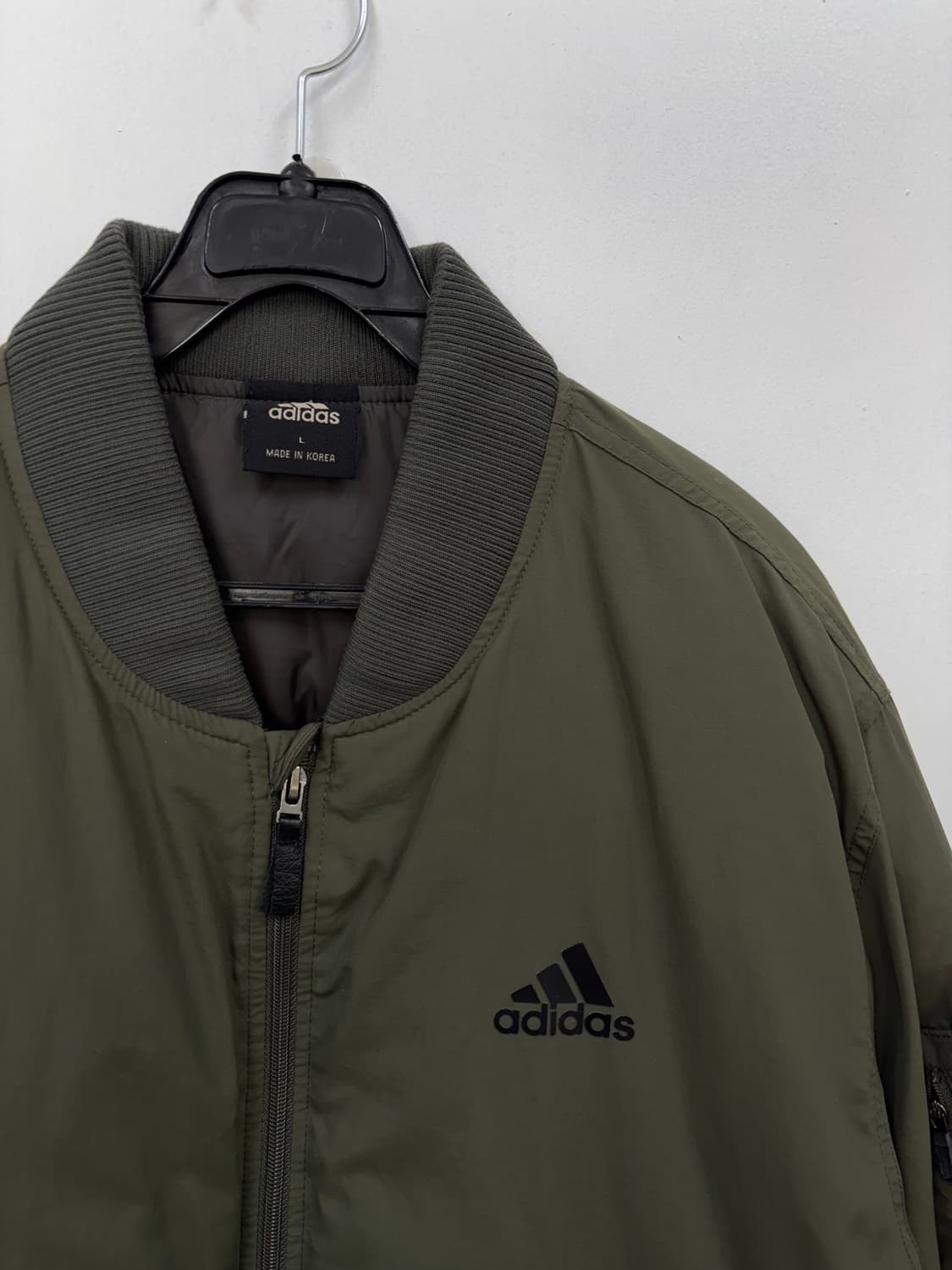 아디다스 다운패딩 블루종점퍼   상품이미지3