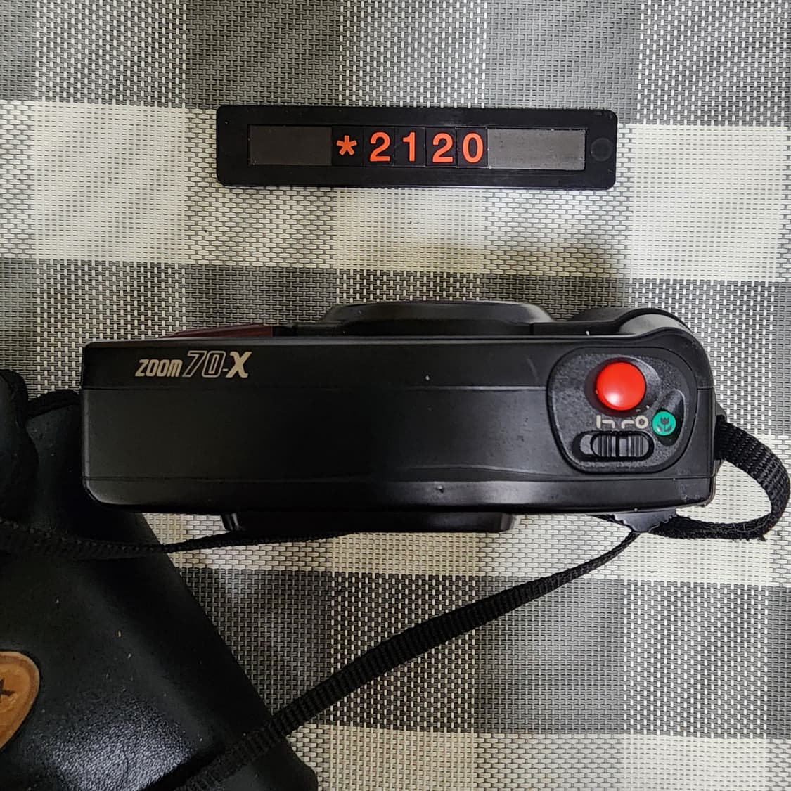 펜탁스 줌 70-X 데이터백 필름카메라 파우치포함 상품이미지2