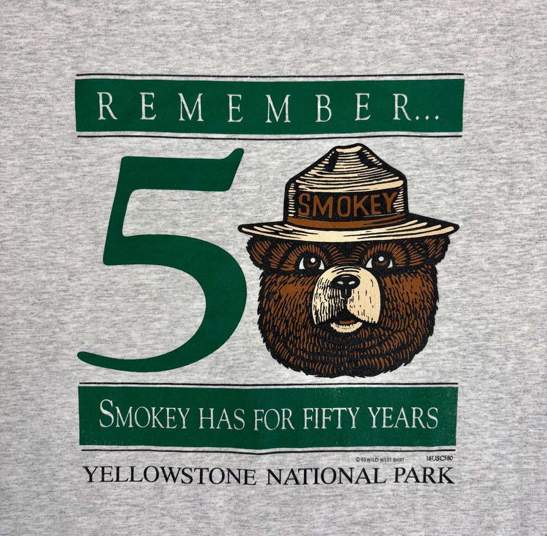jerzees 스모키베어 티셔츠 상품이미지2