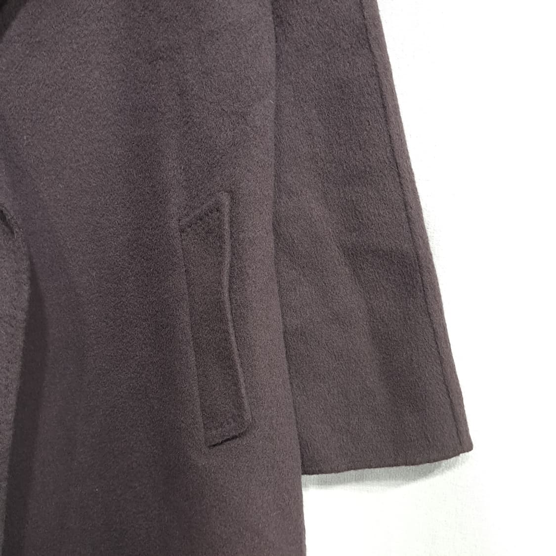 CL226 L 막스마라스튜디오 울캐시미어 브라운 코트 상품이미지8