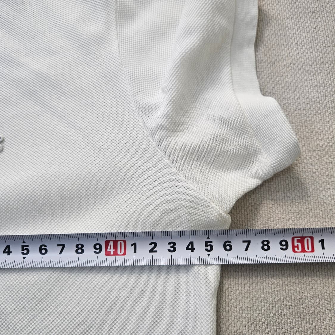 38 라코스테 클래식핏 카라 반팔티 0402Y 상품이미지5