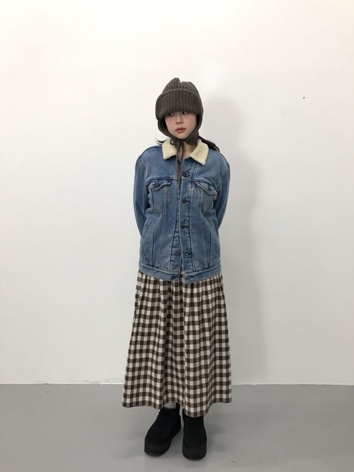 00's Levi’s Sherpa Trucker Jacket 상품이미지2
