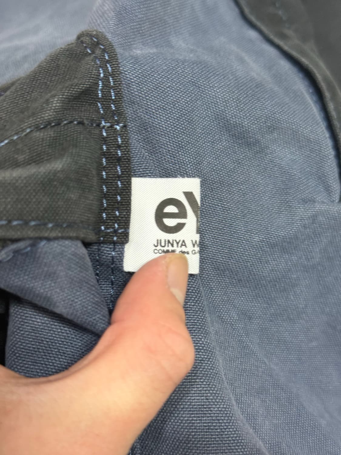 준야 와타나베 초대형 이중 배색 백팩 가방 상품이미지3