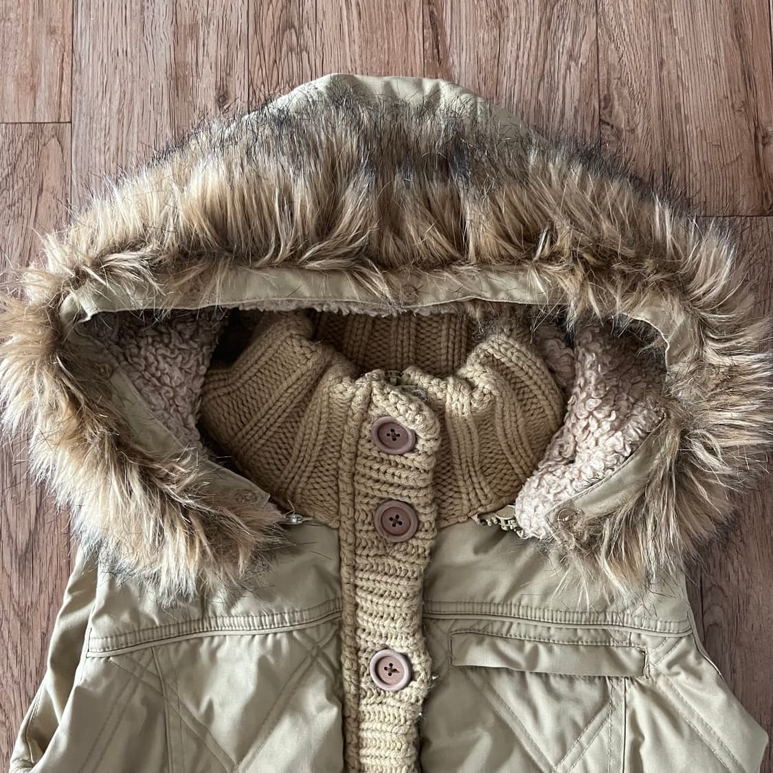 hooded vest 상품이미지4