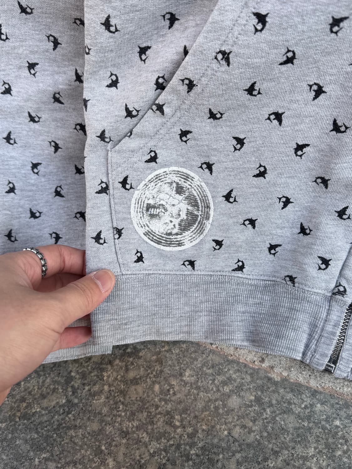 Diesel 디젤 도트 후드집업 상품이미지4