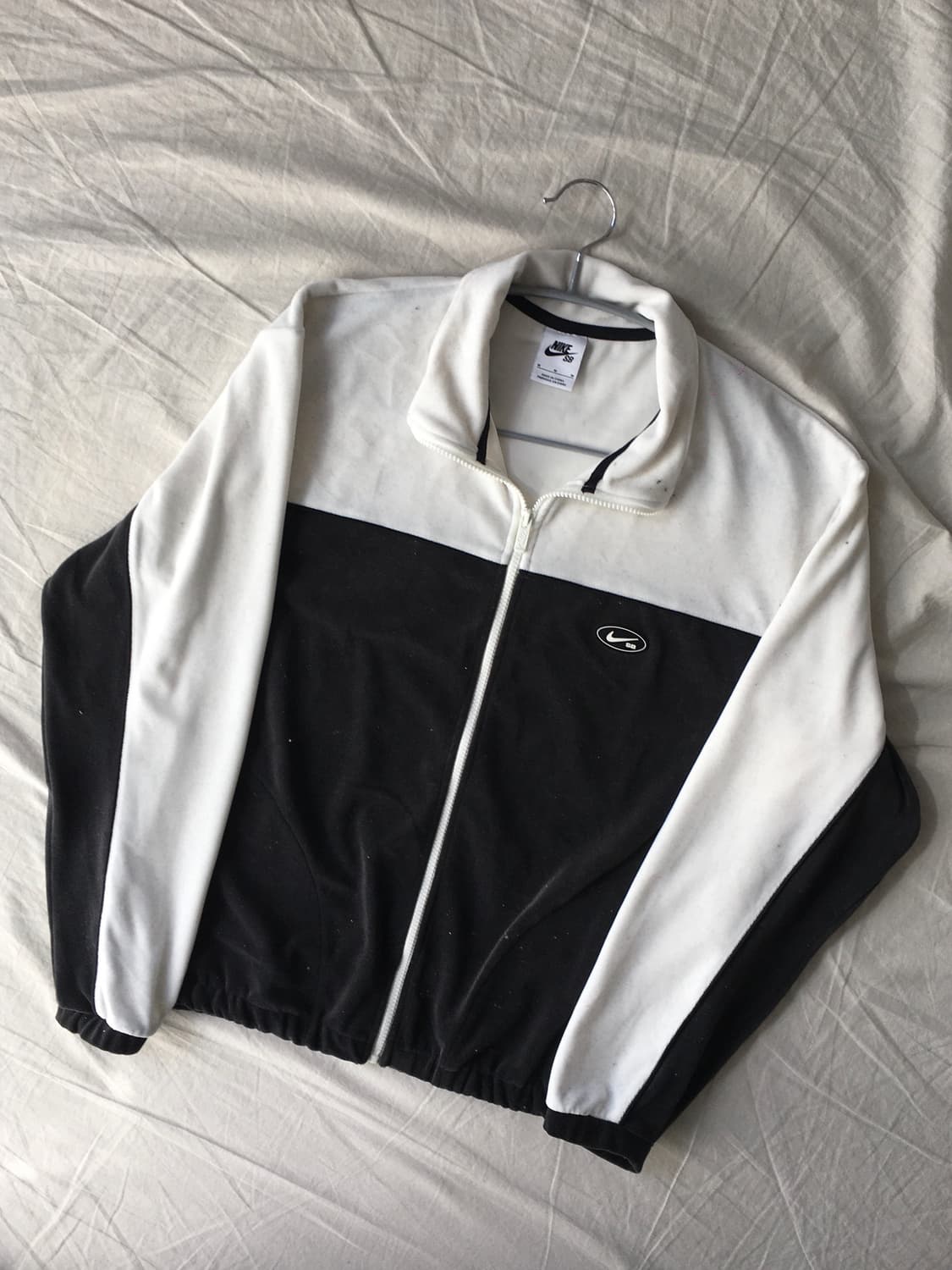 나이키 배색 플리스집업 상품이미지3