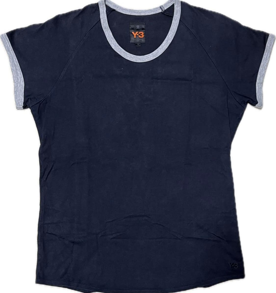 Y-3 자수로고 네이비 반팔 M 상품이미지6