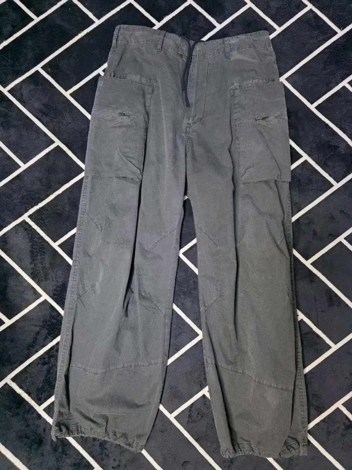 해칭룸 빅 카고 팬츠 3(M) 페이디드 블랙 상품이미지2