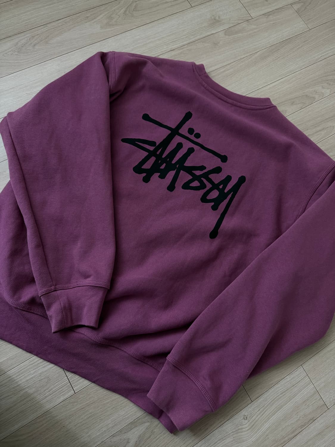 스투시 맨투맨 베리 L 상품이미지1