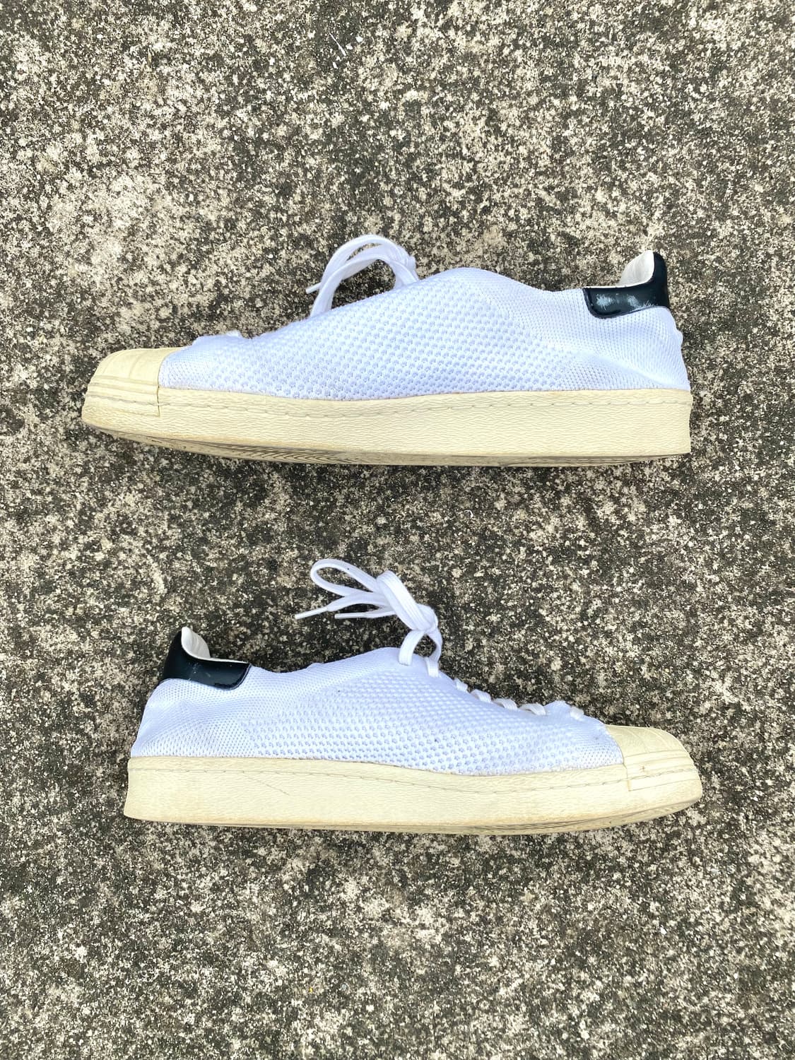 아디다스 슈퍼스타80s 프라임니트 오프화이트 상품이미지3