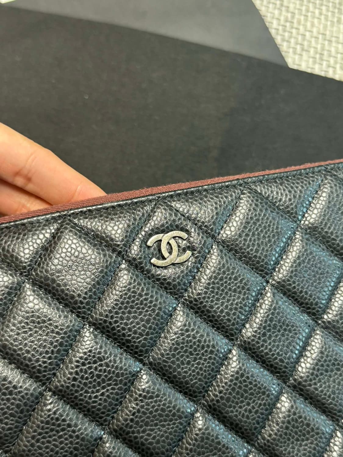 샤넬 캐비어 클러치 상품이미지7