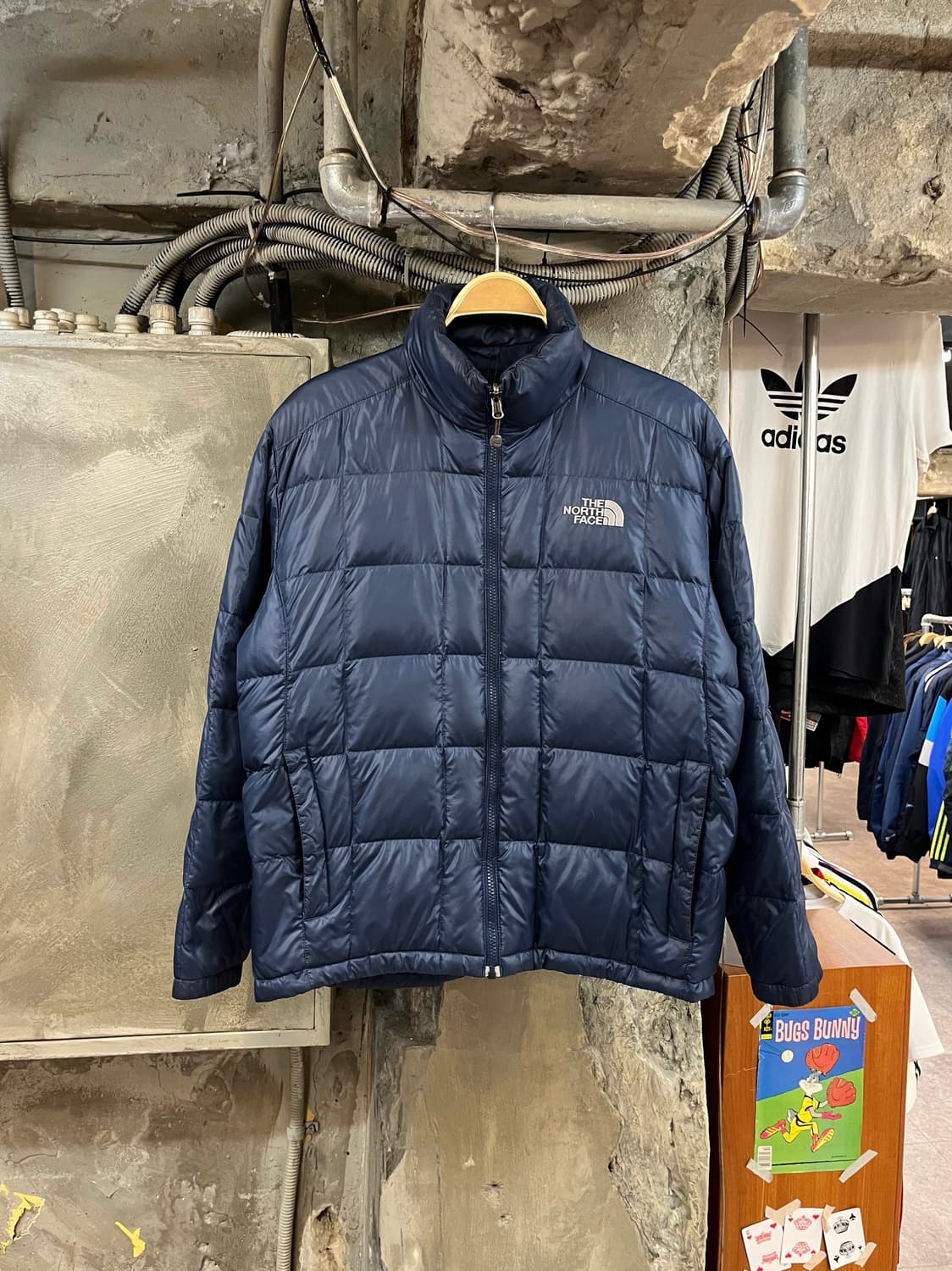 노스페이스 구스 다운 패딩 자켓 600 네이비 L #csz2786   상품이미지1