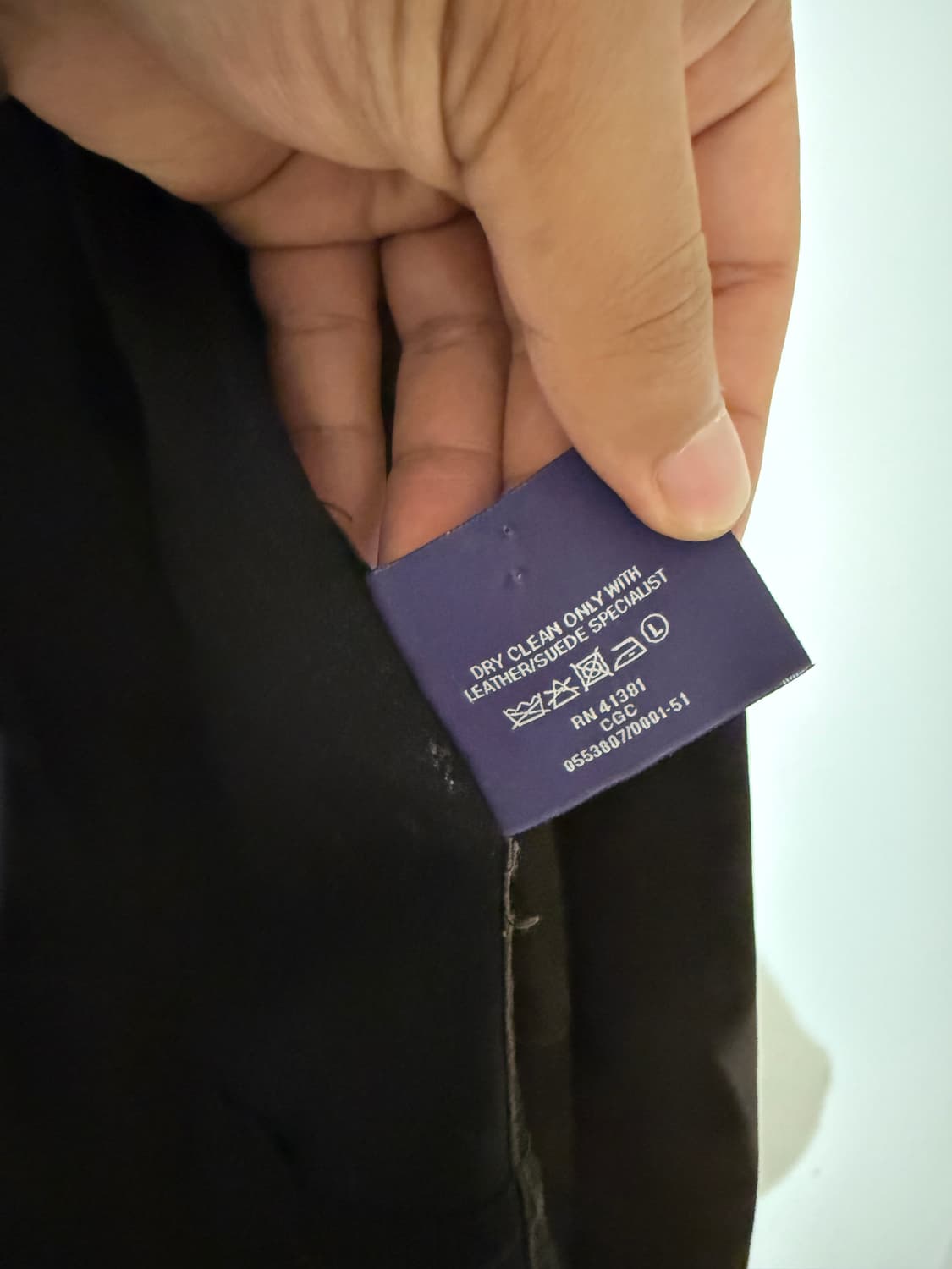 랄프로렌 퍼플라벨 스웨이드 셔츠 상품이미지5