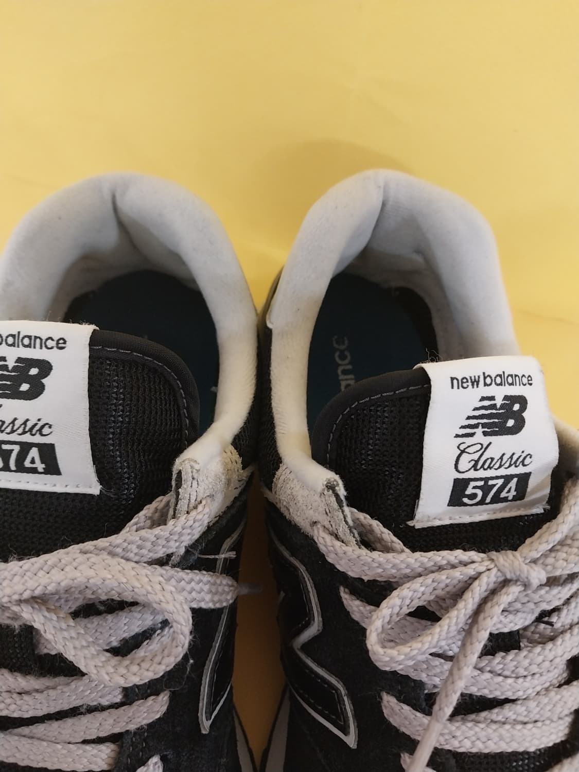 남성 뉴발란스 574 블랙 스니커즈, 운동화 (260) 상품이미지5