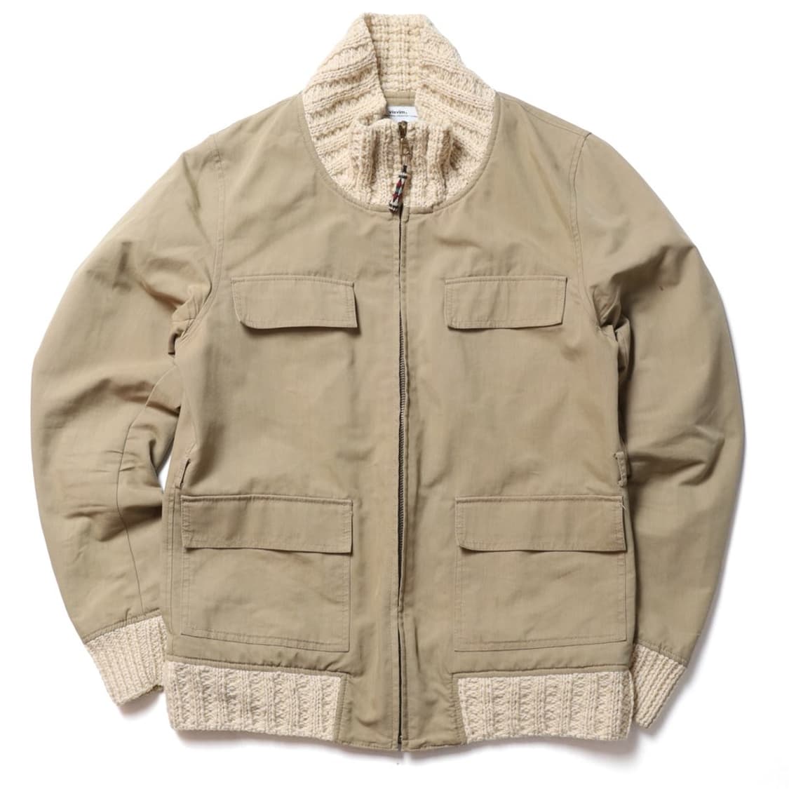 비즈빔 Visvim Redwood Knit Collar Jacket 
 상품이미지2