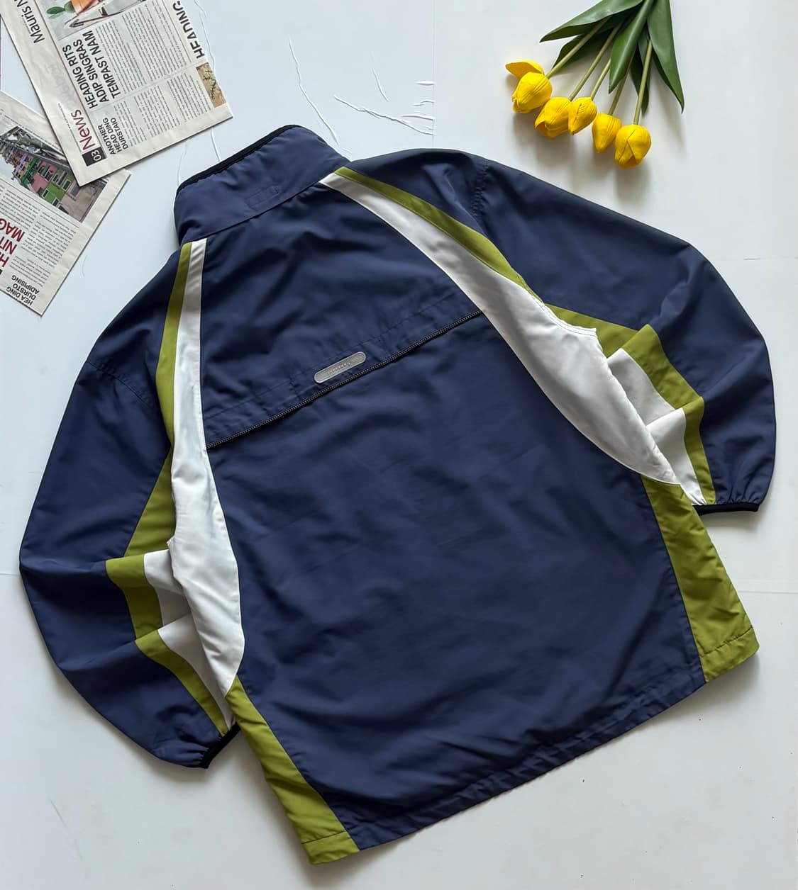 Aasics 아식스 빈티지 오버핏 윈드브레이커 상품이미지3