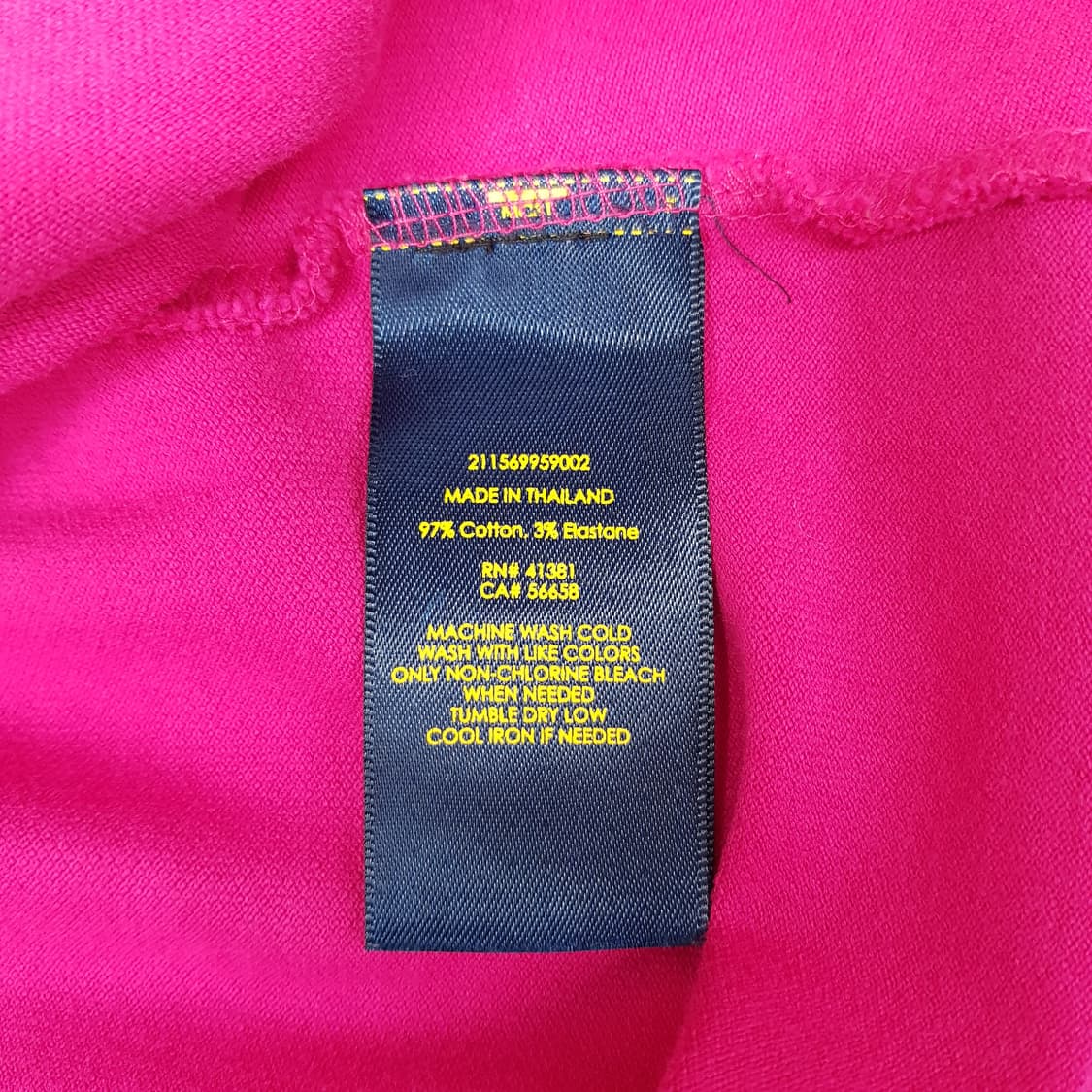 폴로 랄프로렌 슬림핏 카라 반팔 티셔츠 L사이즈 상품이미지7