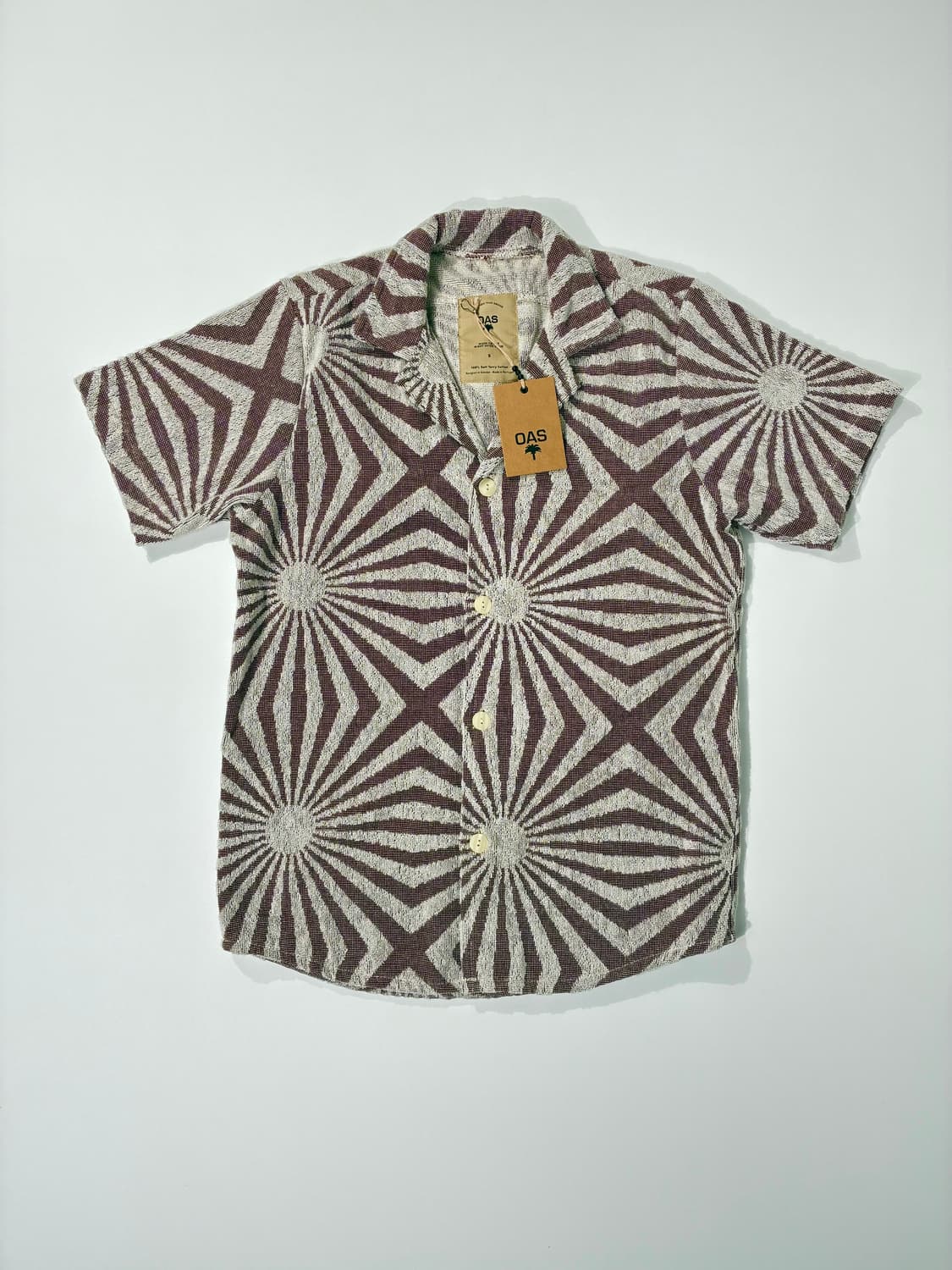 OAS 오아스 코르타도 쿠바 테리 셔츠 S 상품이미지1