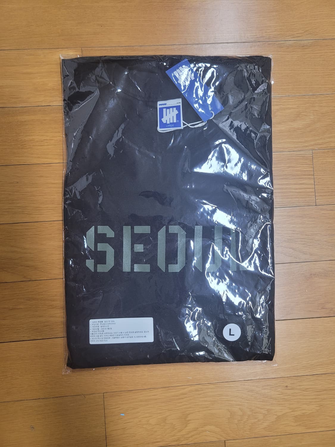 언디핏 서울 반팔티 L 상품이미지1