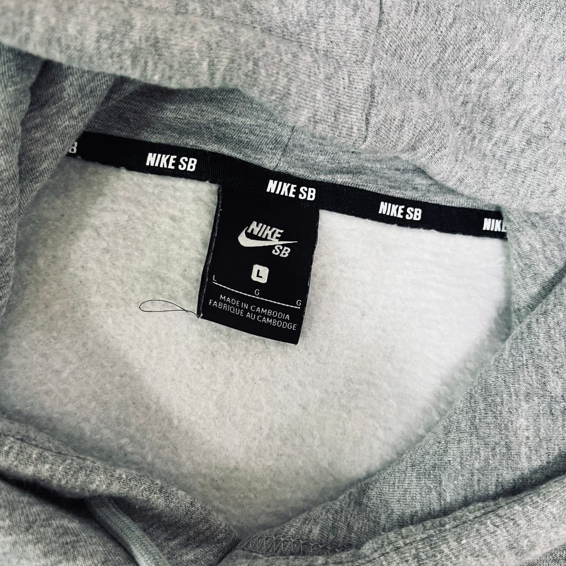 나이키sb 그레이 기모 후디 상품이미지5