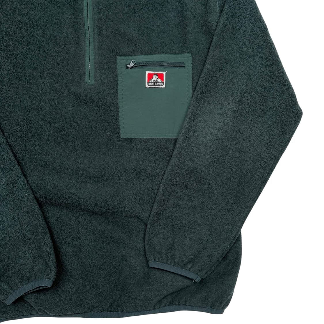 벤 데이비스 재팬 그린 하프 플리스 자켓 L 상품이미지3