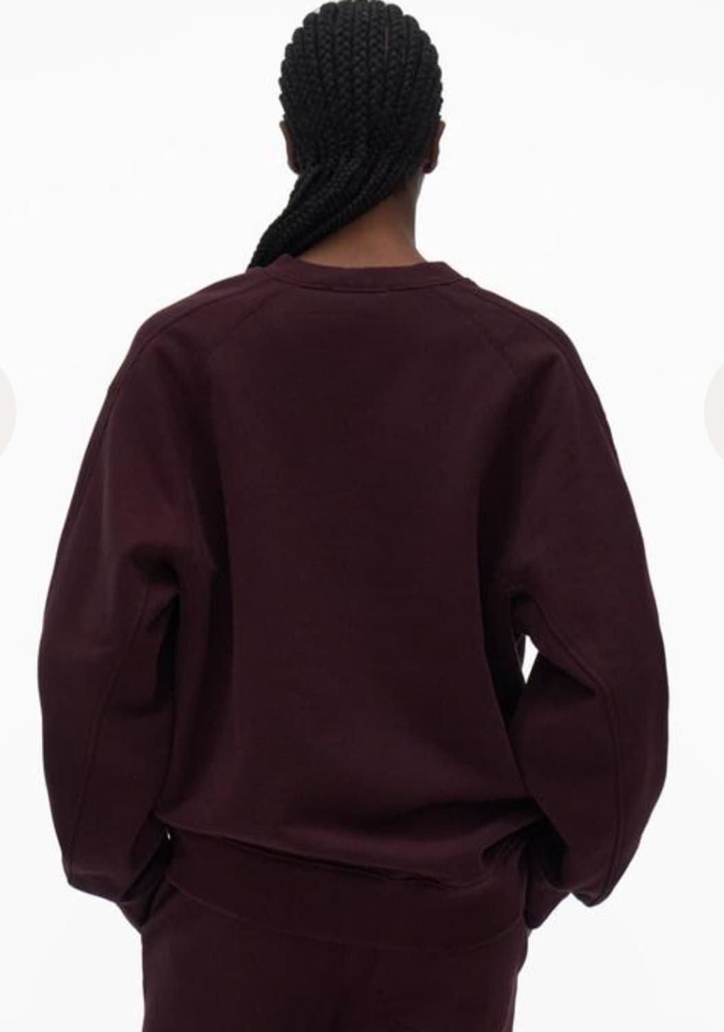 헬무트 랭 자수 로고 스웻 셔츠 크림슨 나이트 상품이미지9