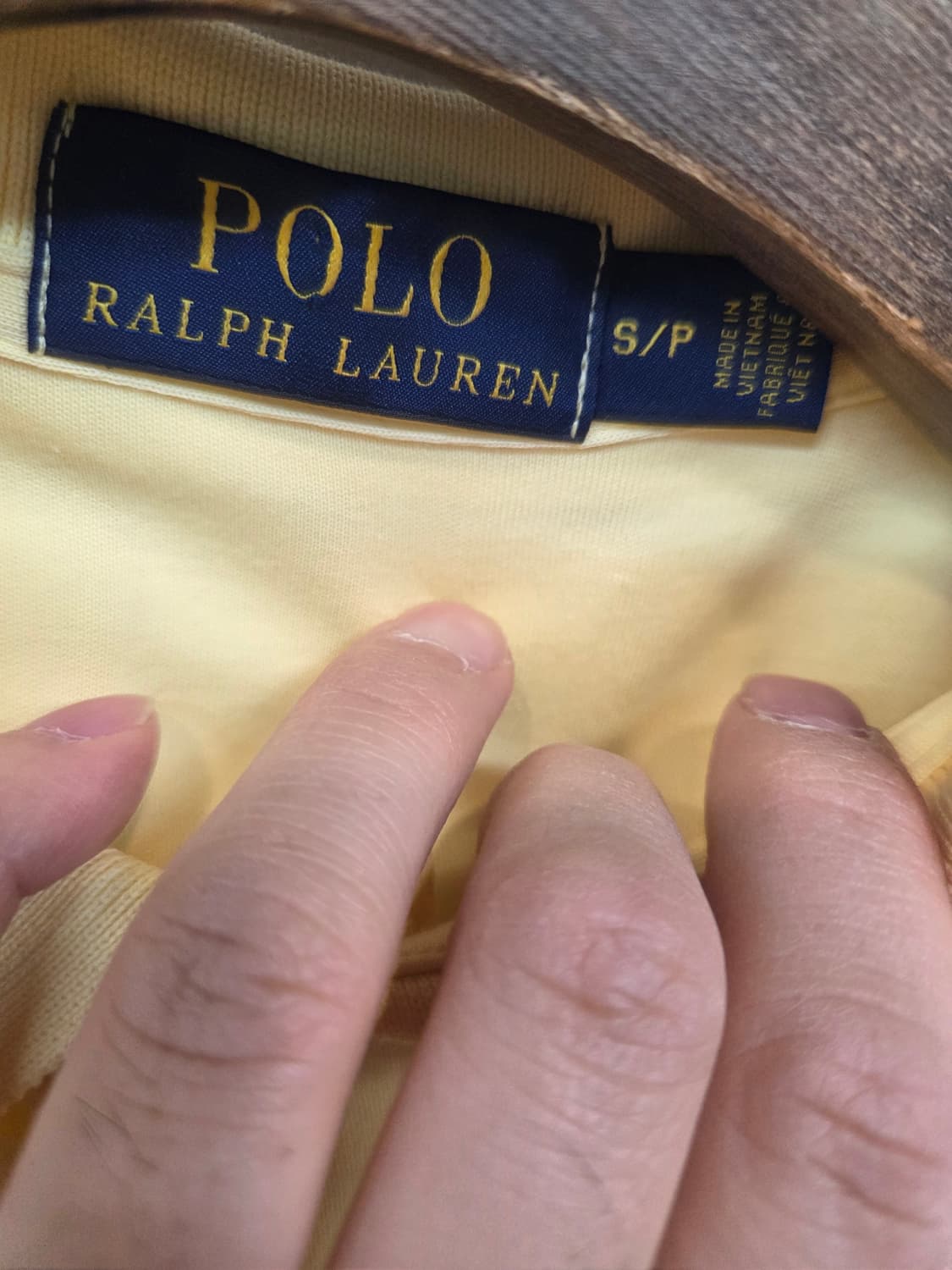 폴로랄프로렌 카라반팔 병아리 노랑 sp 상품이미지3