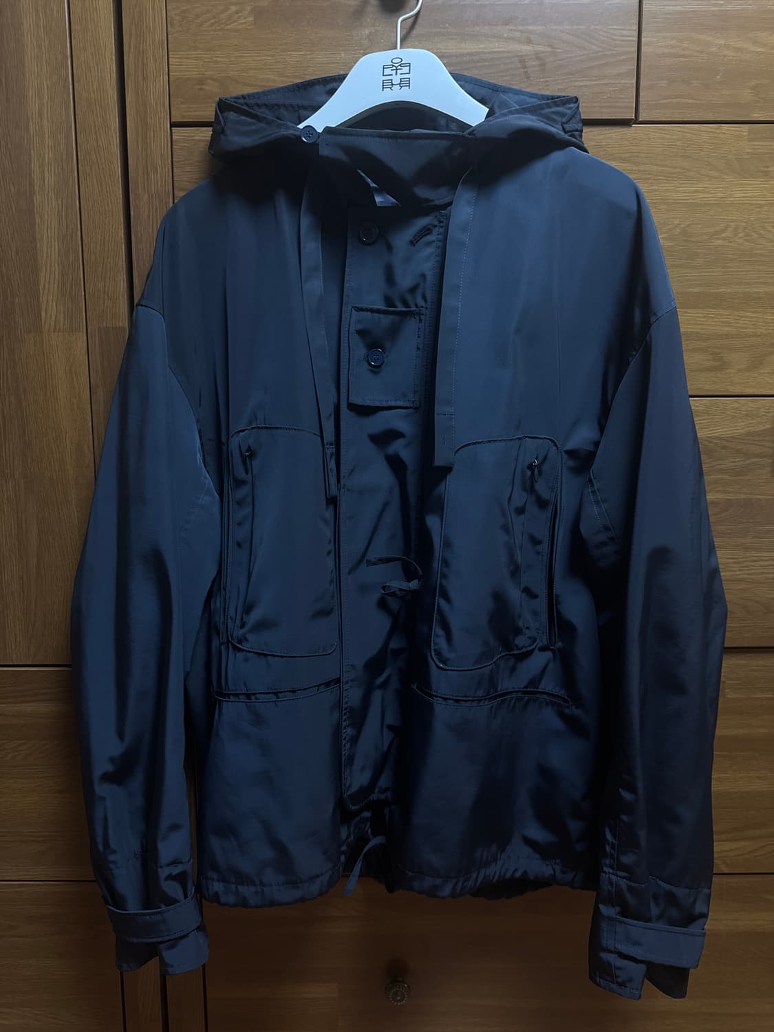 [3] 폴리테루 후디드파카 네이비 상품이미지1