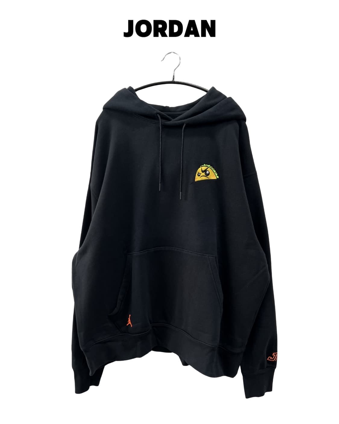 (4XL) 나이키 조던 테이텀 타코 제이 후드 블랙 상품이미지1