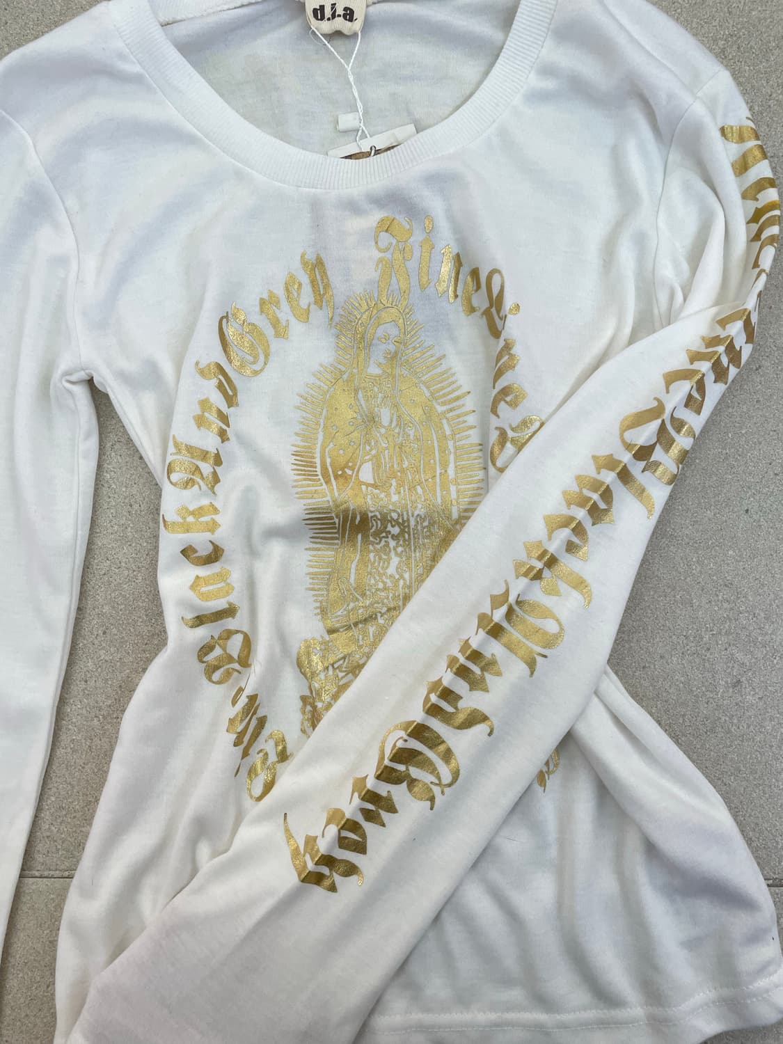 D.I.A 화이트 롱슬리브 상품이미지3