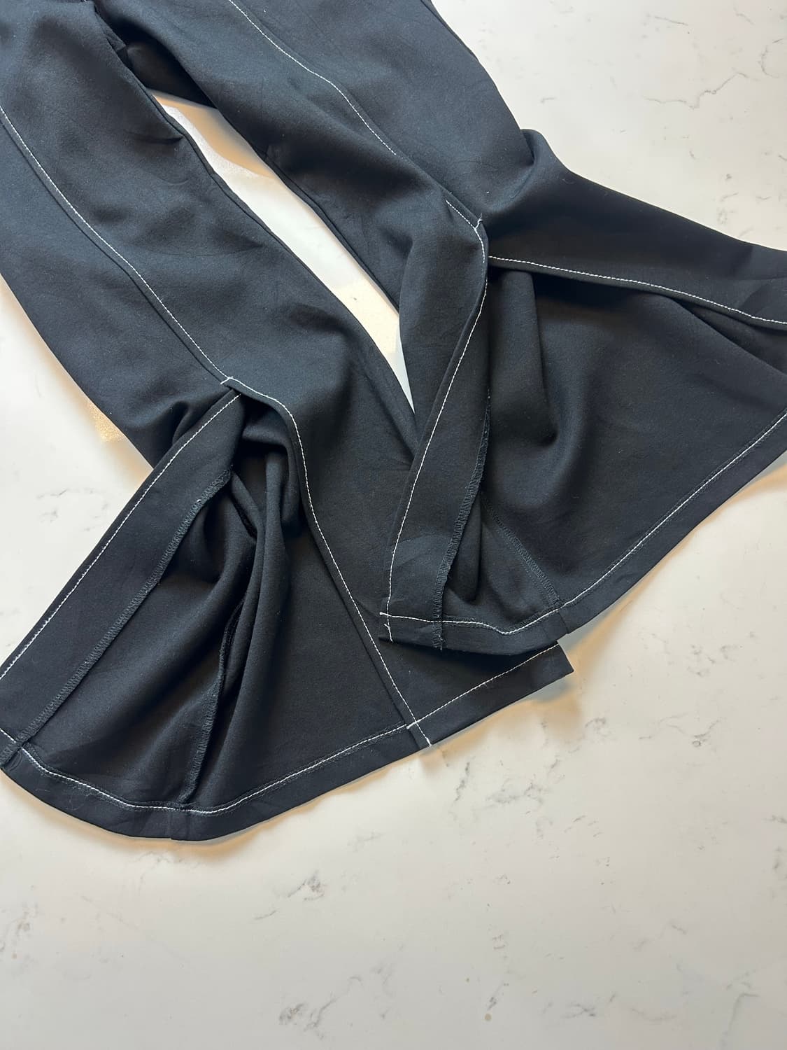 P022 세실 맥비 하이웨이스트 스티치 플레어 팬츠 상품이미지4