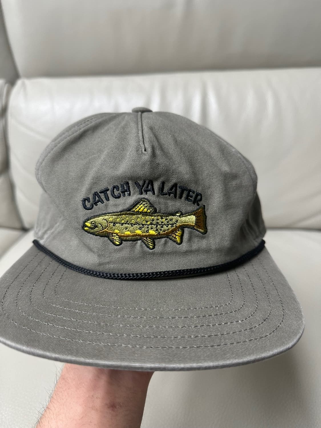 Coal 물고기 자수 모자 상품이미지2