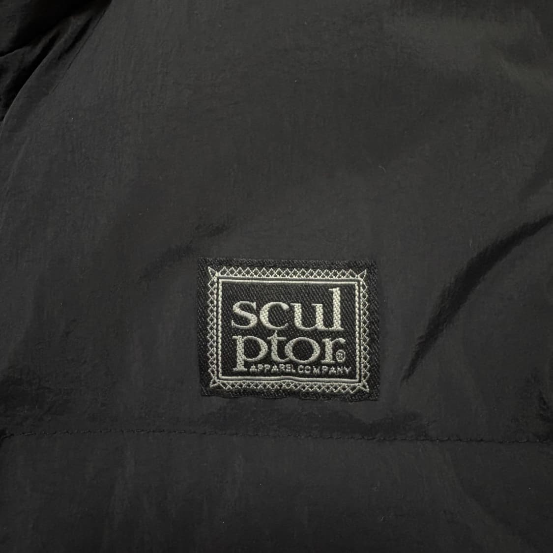 스컬프터 빅로고 덕다운 패딩 상품이미지5