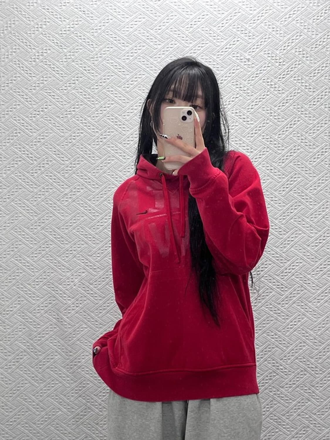 나이키 올드스쿨 레트로 스트릿 프린팅 후드티 L C08718 상품이미지2