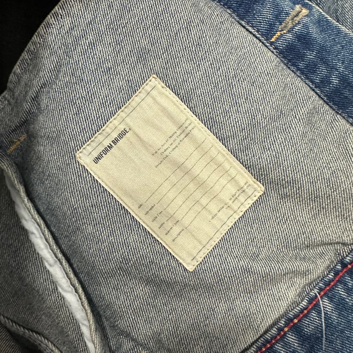 유니폼브릿지 데님 트러커 자켓 상품이미지4