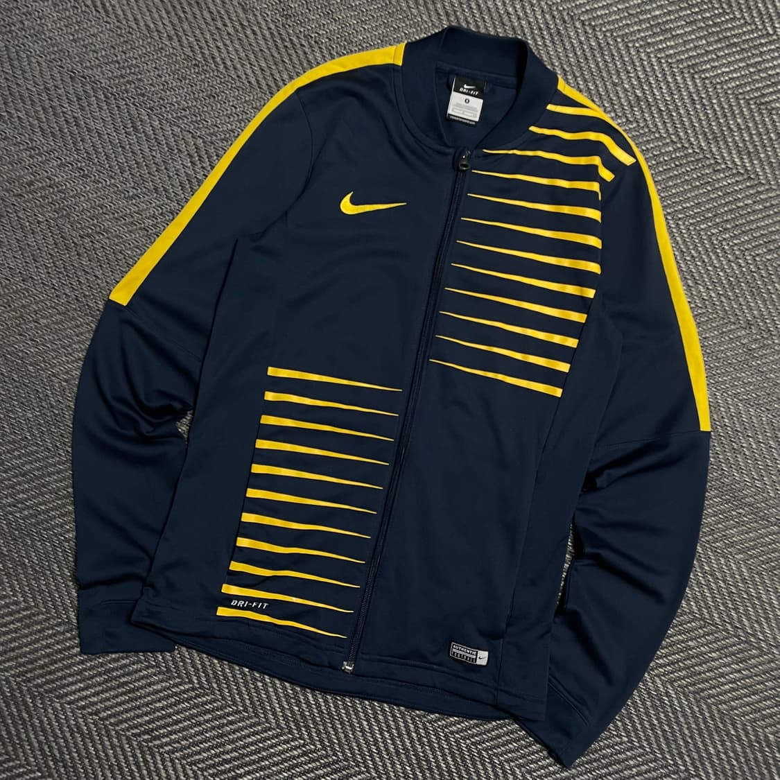 나이키 스우시 드라이핏 풋볼 배색 트랙탑 집업 자켓y 5236 상품이미지1