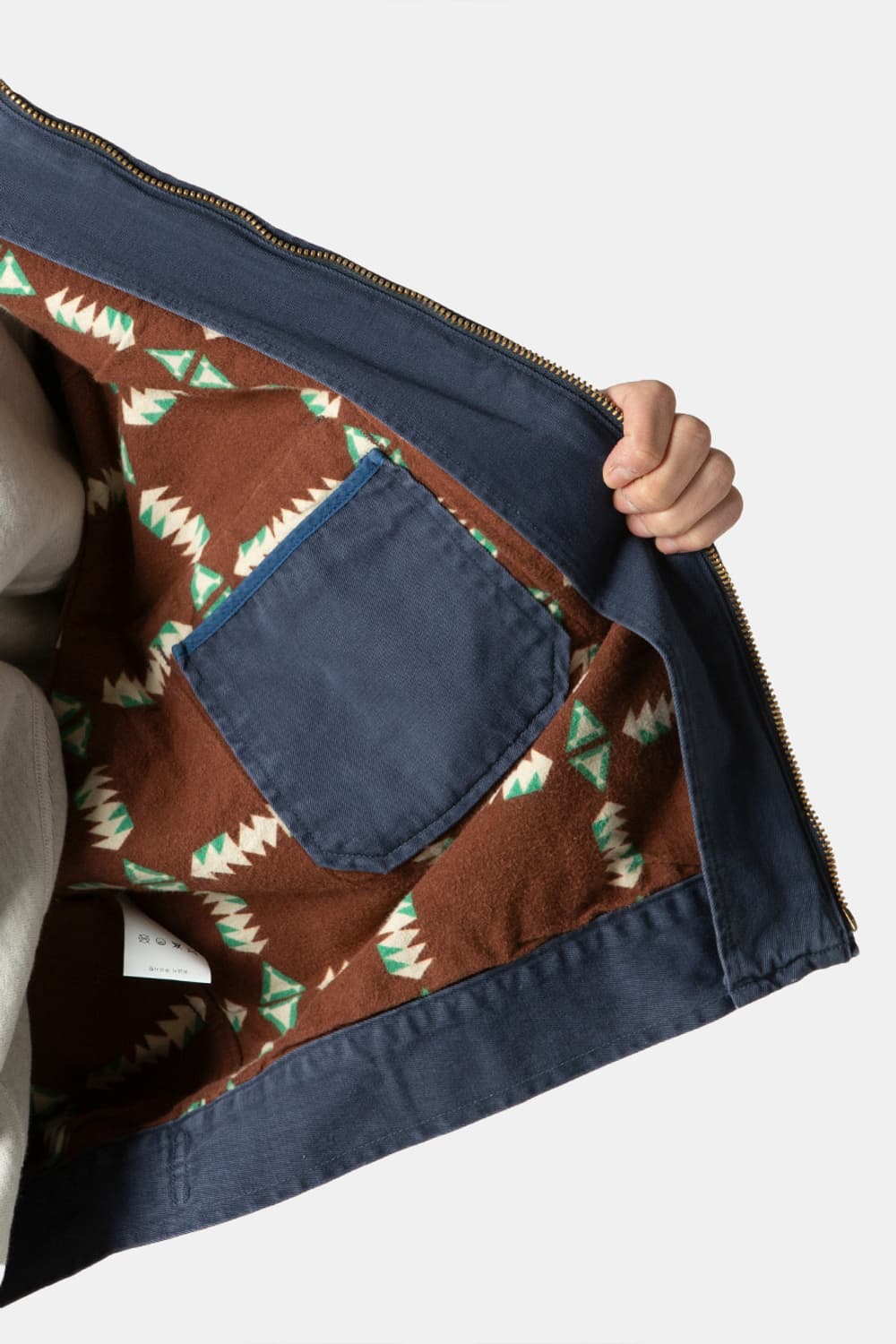 Bowwow 25fw 블루 자켓 XXL 상품이미지4