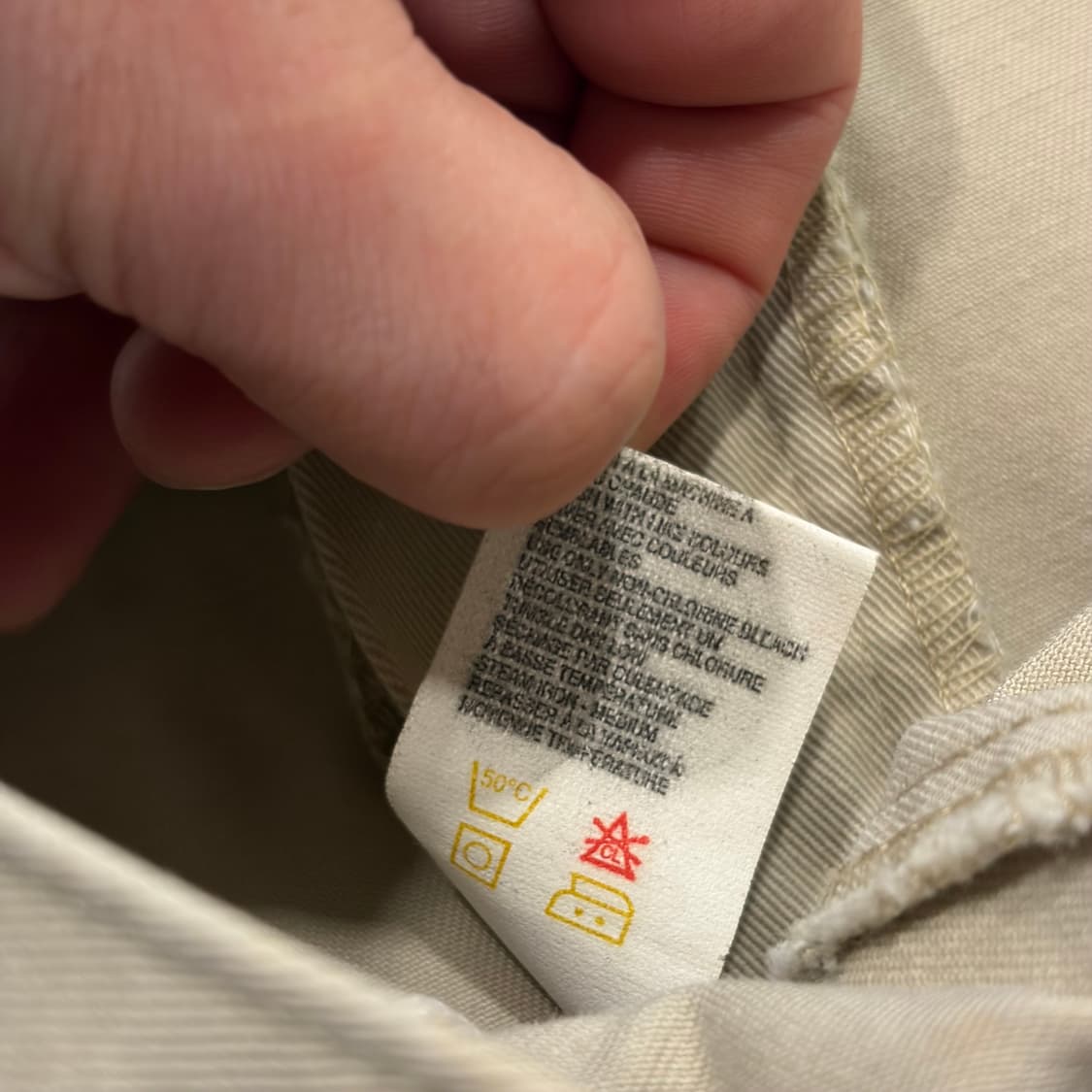 [36] 폴로 랄프로렌 치노 베이지색 면바지 팬츠 C368 상품이미지8