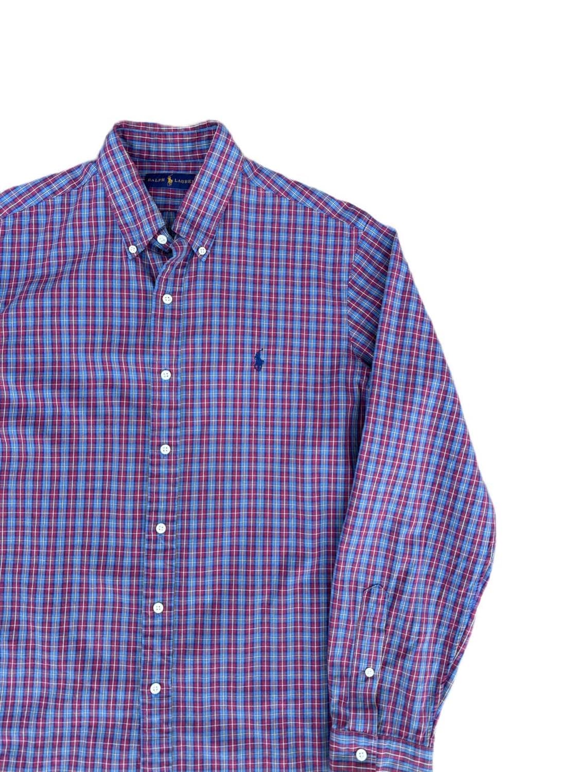 PRL button down gingham check shirts 상품이미지3