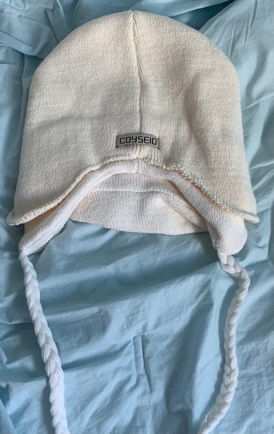 코이세이오 더블 트루퍼 비니 아이보리 상품이미지3