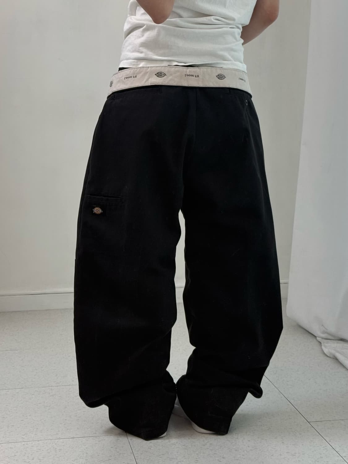 디키즈 루즈핏 블랙 팬츠 상품이미지4