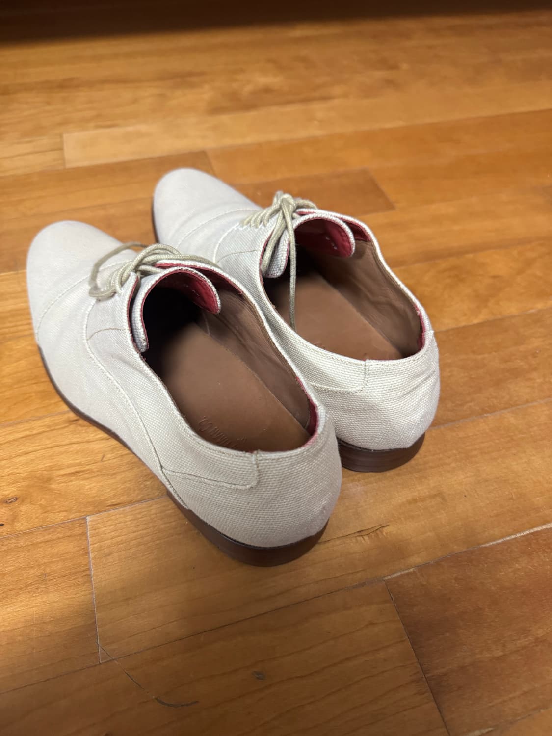 Cole rood hann 베이지 캔버스 더비 9.5size 상품이미지2