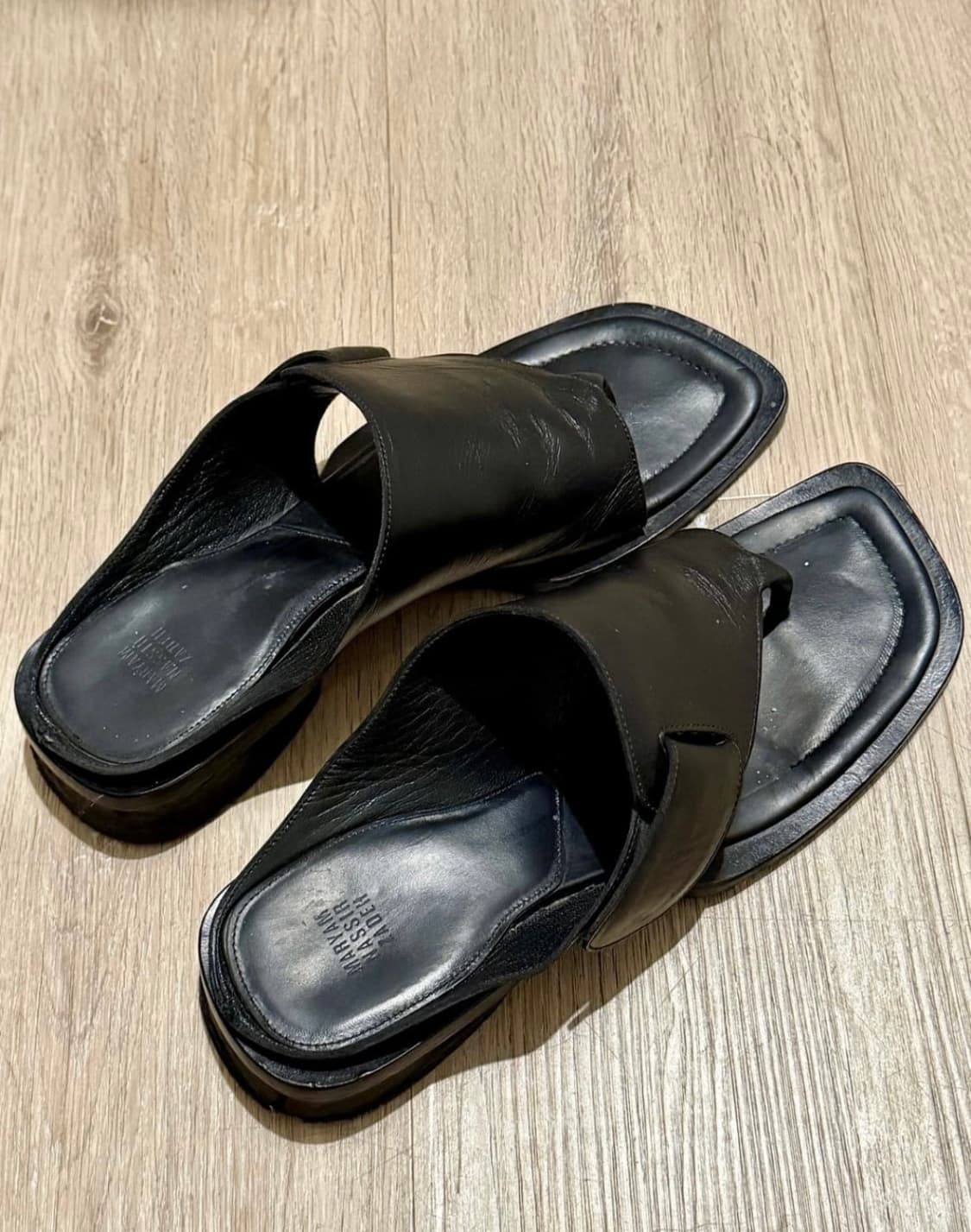 [43] 마리암 나시르 자데 샌들 블랙 상품이미지2